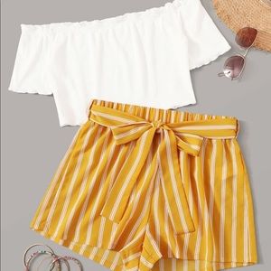 Shirt and shorts set